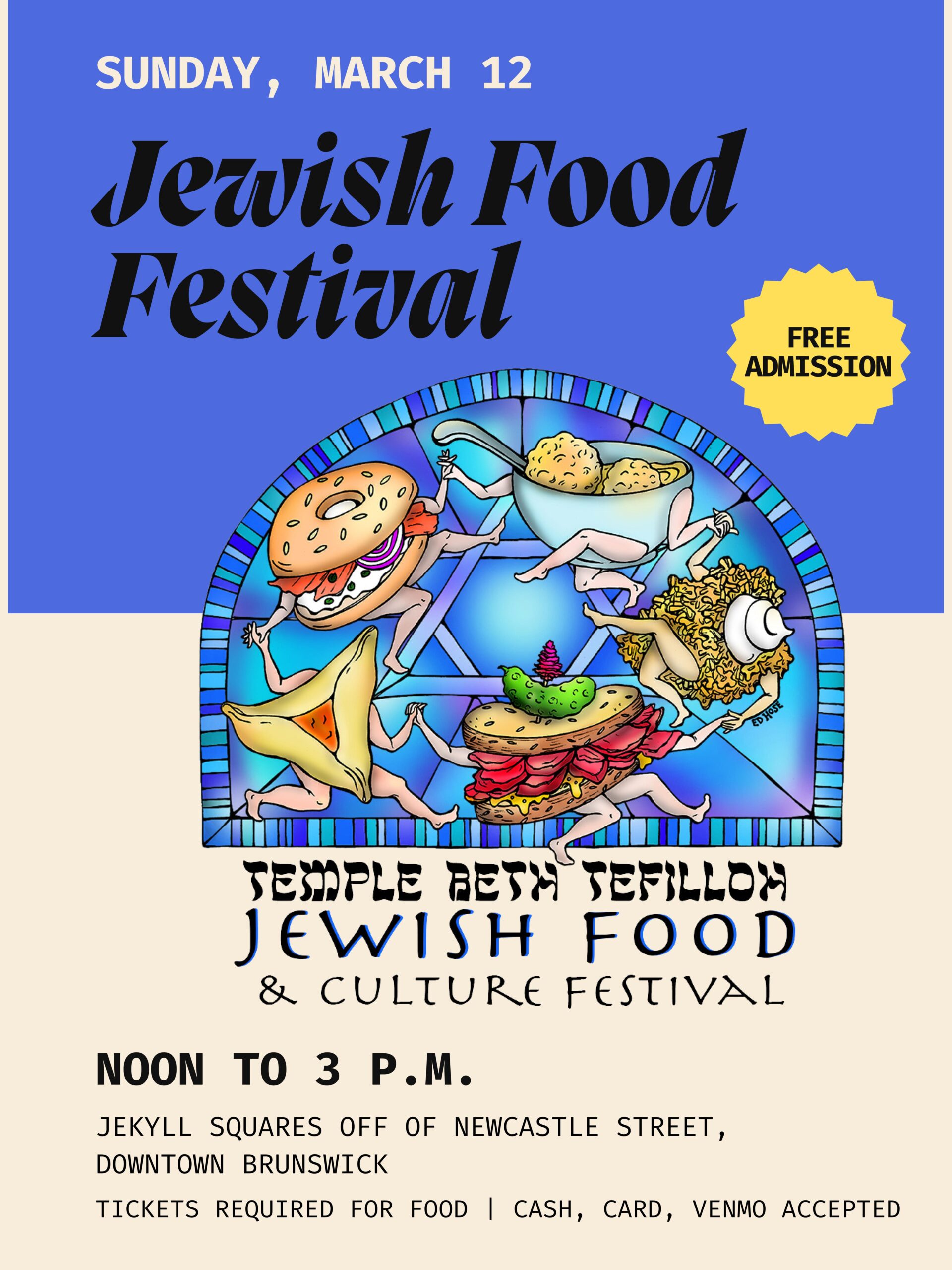 TBT Jewish Food Fest flyer
