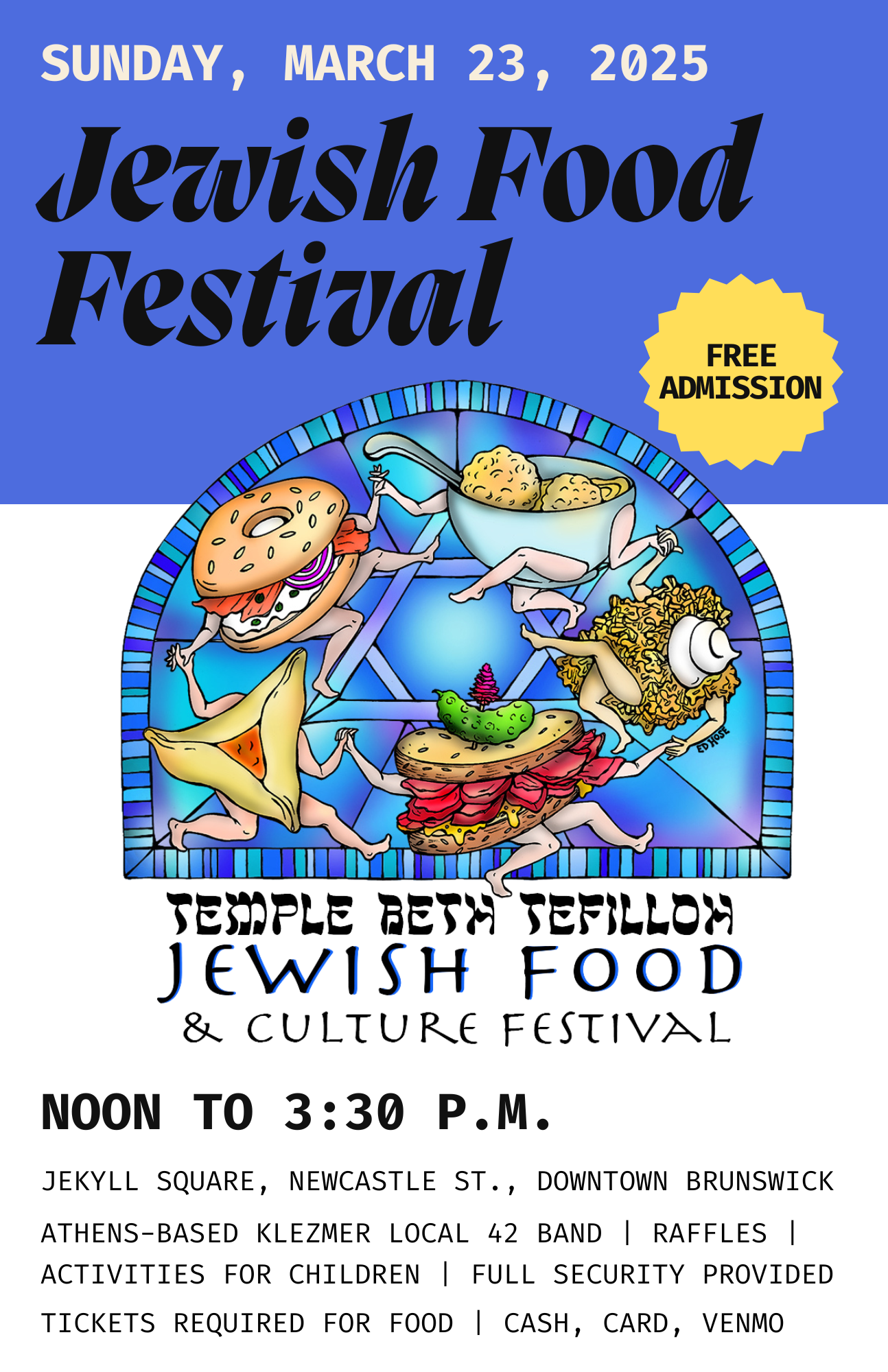 Food Festival 2025 11x17 Poster